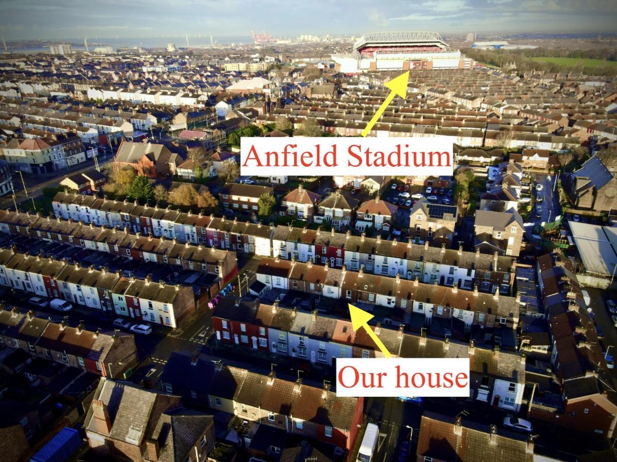 Comfortable Liverpool Townhouse - Free Parking Eksteriør bilde